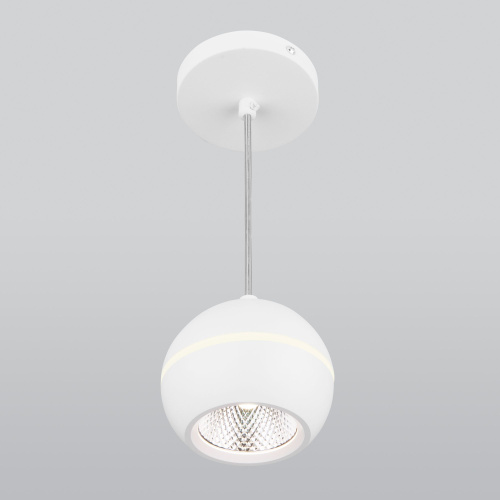 Подвесной светодиодный светильник DLS023 9W 4200K белый фото 3 Подвесной светодиодный светильник DLS023 9W 4200K белый фото 3