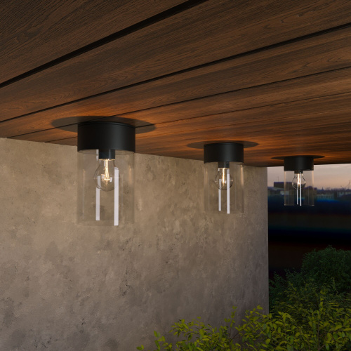 Уличный потолочный светильник 35085/F черный фото 2 Уличный потолочный светильник 35085/F черный фото 2