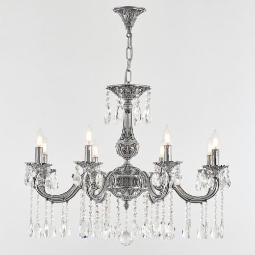 Люстра с хрустальными подвесками AL78101/8/250 A NB Bohemia Ivele Crystal (Богемия Ивеле Кристалл) фото 4 Люстра с хрустальными подвесками AL78101/8/250 A NB Bohemia Ivele Crystal (Богемия Ивеле Кристалл) фото 4