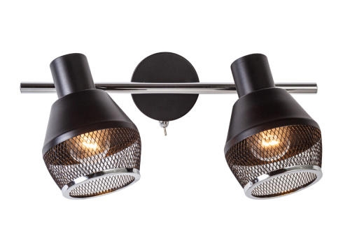 Спот Escada 1116/2A E14*40W Black/Chrome фото 2 Спот Escada 1116/2A E14*40W Black/Chrome фото 2