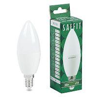 Лампа светодиодная SAFFIT SBC3720 Свеча E14 20W 230V 6400K