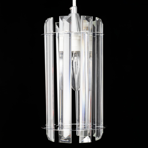 Citilux Джейн CL306051 Хрустальный подвесной светильник Хром фото 5 Citilux Джейн CL306051 Хрустальный подвесной светильник Хром фото 5
