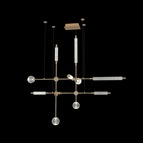 Подвесной светильник MD24083005-10AY-001 gold фото 2