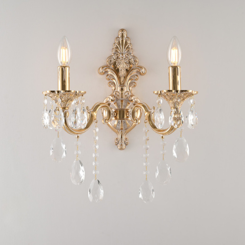 Бра с хрустальными подвесками AL7801B14/2/175 B GW Bohemia Ivele Crystal (Богемия Ивеле Кристалл) фото 2