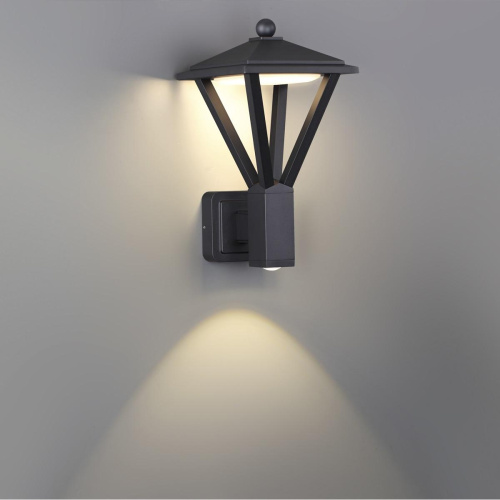 Уличный настенный светодиодный светильник Odeon Light Nature Bearitz 6655/15WL фото 3