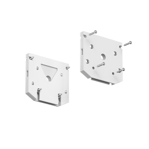 TR2017-WH Торцевая заглушка трека SLOTT, белая, алюминий фото 3