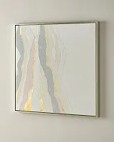 Картина “Апекс” в серебристой раме