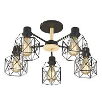 Потолочный светильник Escada 508/5PL E27*60W Black