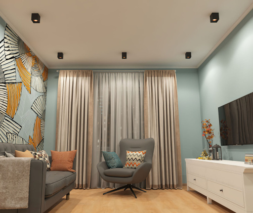 DK3080-BBR Светильник накладной, IP 20, 10 Вт, GU5.3, LED, черный/бронзовый, пластик фото 2