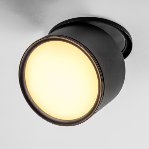 215857 Светильник ACUTO LED 12W 880LM 120G ЧЕРНЫЙ 3000/4000/6000K фото 2