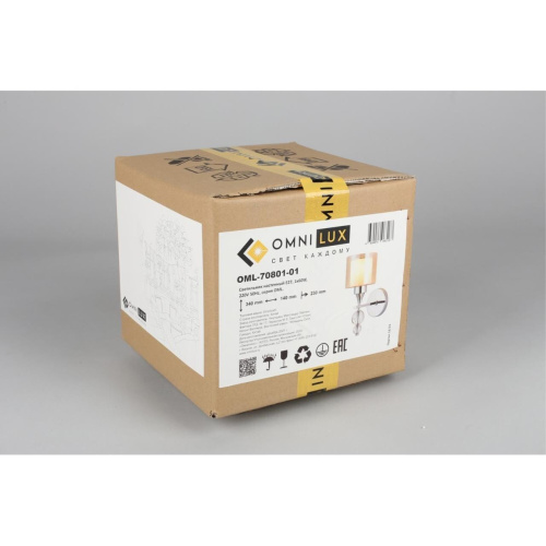 Светильник настенный (Бра) OML-70801-01 фото 7 Светильник настенный (Бра) OML-70801-01 фото 7