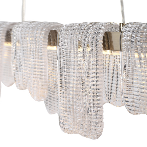 SL6021.203.36 Светильник подвесной ST-Luce золотистый/прозрачный LED 1*36W 3000K VOILE фото 5