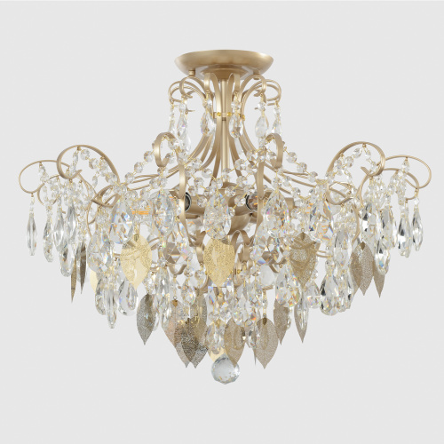 Светильник потолочный Crystal Lux ESMIRALDA PL6 GOLD фото 6