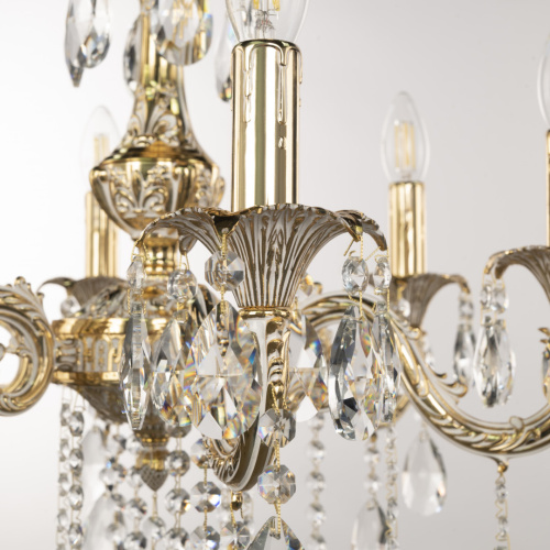 Люстра с хрустальными подвесками AL79101/6/175 B GW Bohemia Ivele Crystal (Богемия Ивеле Кристалл) фото 7