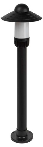 Садово-парковый светильник ЭРА «Поллар» НТУ 01-60-009 напольный черный IP54 Е27 max60Вт h860мм Б0057493