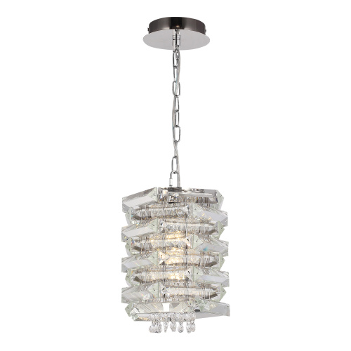 SL6137.103.01 Светильник подвесной ST-Luce никель/прозрачный E14 1*40W STROZZI SL6137.103.01 Светильник подвесной ST-Luce никель/прозрачный E14 1*40W STROZZI