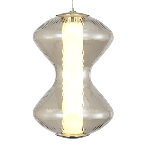 SL6136.203.01 Светильник подвесной ST-Luce золото/коньячный LED 1*6W 3000K SPINE фото 3