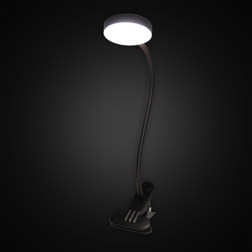 Citilux Ньютон CL803071N LED Лампа на прищепке с диммером Чёрная фото 2 Citilux Ньютон CL803071N LED Лампа на прищепке с диммером Чёрная фото 2
