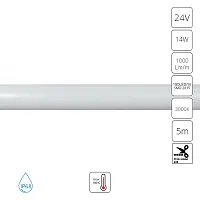 Светодиодная лента термостойкая 24V 14,4W/m 3000K 5m IP68 Arte Lamp NEON TERMO A2418013-01-3K
