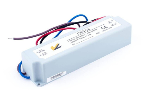 Блок питания SWG 24V 60W IP67 2,5A LV-60-24 000357 фото 3 Блок питания SWG 24V 60W IP67 2,5A LV-60-24 000357 фото 3