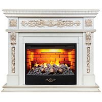 Электрокамин RealFlame Estella 25,5/26 WT с очагом 3D Firestar 25,5