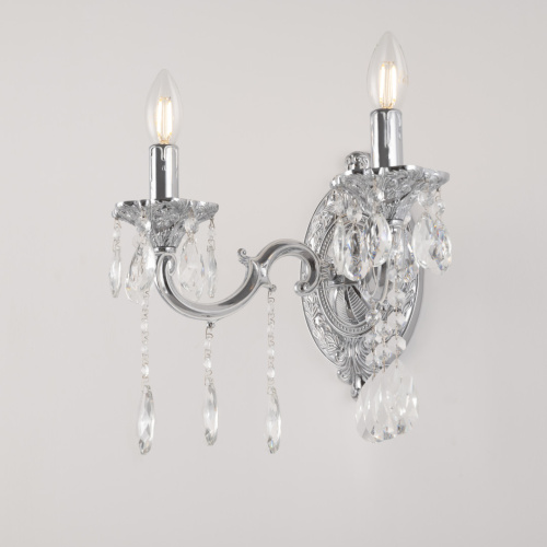 Бра с хрустальными подвесками AL7801B10/2/175 A NW Bohemia Ivele Crystal (Богемия Ивеле Кристалл) фото 3