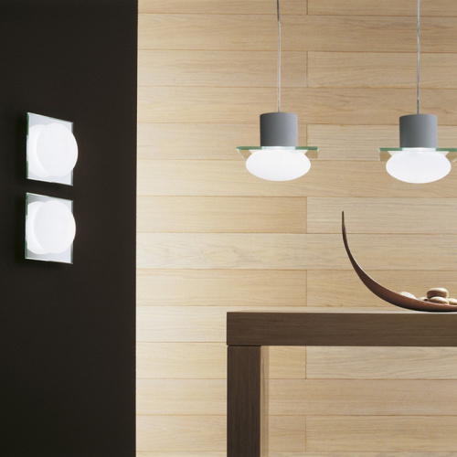 Настенный/Потолочный светильник GIO 40 P-PL Red фото 5