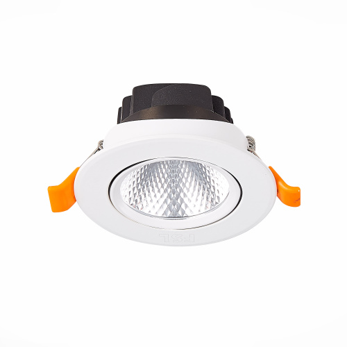 ST211.538.06.24 Св-к встр. Белый LED 1*6W 3000K 480Lm Ra80 24° IP20 D86xH50 220-240V Встраиваемые светильники фото 7