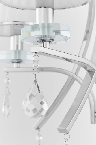 Бра Lumina Deco Glamour LDW 66247-2 WT+CHR фото 4 Бра Lumina Deco Glamour LDW 66247-2 WT+CHR фото 4