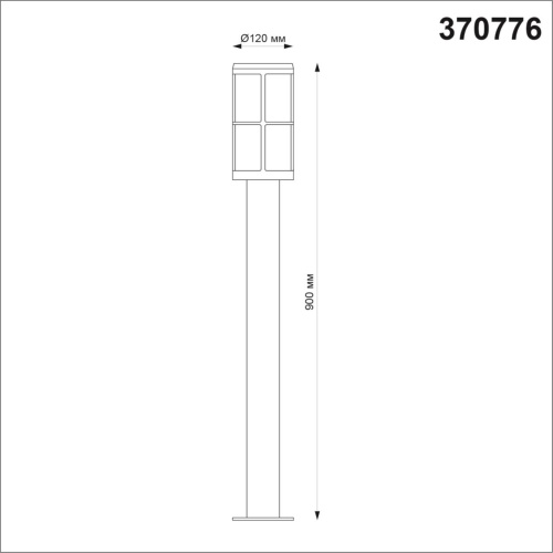 370776 STREET NT21 666 Светильник ландшафтный IP54 E27 18W 220-240V ZEBRA фото 3 370776 STREET NT21 666 Светильник ландшафтный IP54 E27 18W 220-240V ZEBRA фото 3