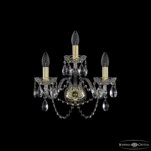 Бра хрустальные 1402B/2+1/160 G Bohemia Ivele Crystal (Богемия Ивеле Кристалл) Бра хрустальные 1402B/2+1/160 G Bohemia Ivele Crystal (Богемия Ивеле Кристалл)
