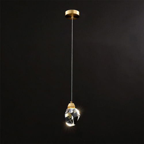 Подвесной светильник 9701P/1 brass фото 2