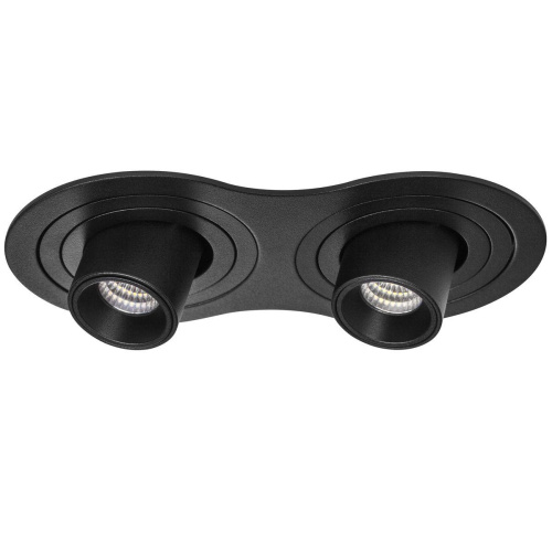 Комплект из светильника и рамки Lightstar Intero Tubo (217627+217174+217174) i627174