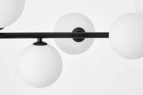 Подвесной светильник Lumina Deco LDP 7036-7 BK+WT фото 2