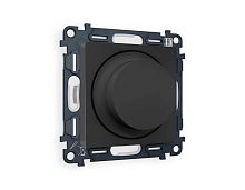 Комплект механизма светорегулятора универсального AMBRELLA VOLT ALFA Графит мягкое касание 25-600W/LED 5-300W QUANT (AP9055, VM136) MA905510