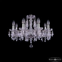 Люстра хрустальная 1410/8/195 Ni V0300 Bohemia Ivele Crystal (Богемия Ивеле Кристалл)