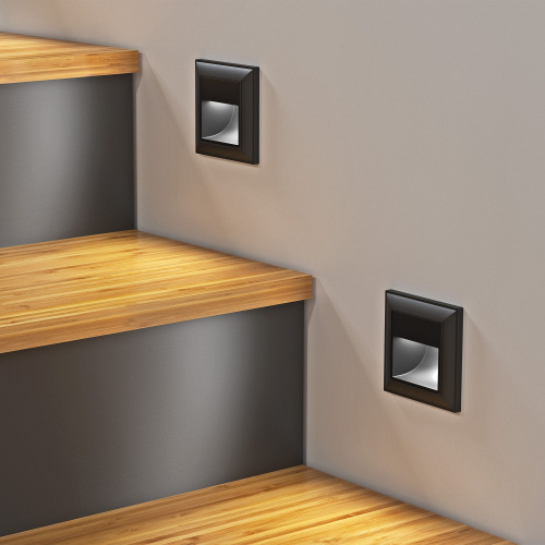 Встраиваемая LED подсветка (черный матовый) W1154108 фото 3 Встраиваемая LED подсветка (черный матовый) W1154108 фото 3