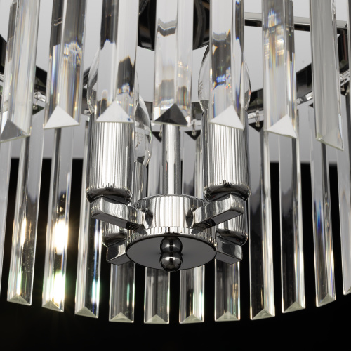 Citilux Джейн CL306141 Хрустальная подвесная люстра Хром фото 10