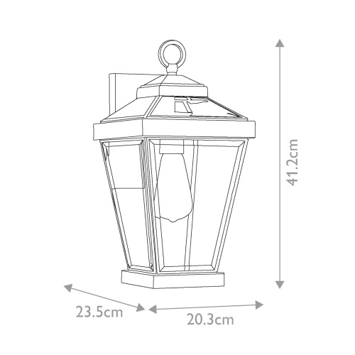 Настенный фонарь Quoizel, Арт. QZ-RAVINE2-M фото 2