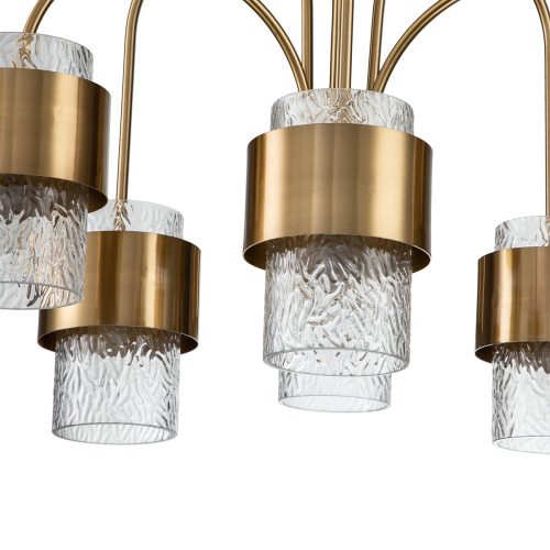 Подвесной светильник 12019/A/6P Brass фото 2 Подвесной светильник 12019/A/6P Brass фото 2