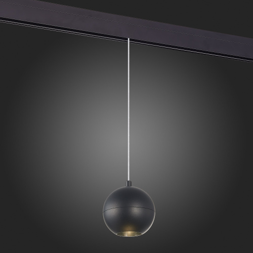 ST354.433.12 Магнитный трековый светильник подвесной Черный LED 1*12W 3000K 750Lm Ra>80 36° IP20 D10 SKYLINE 48 фото 6