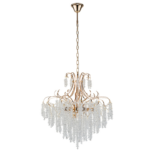 Подвесной светильник Escada 2108/8P E14*40W Gold фото 2 Подвесной светильник Escada 2108/8P E14*40W Gold фото 2