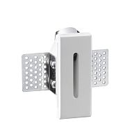 7082/3WL HIGHTECH ODL25 339 Подсветка лестницы прямоугольная металл/гипс IP20 LED 3W 3000K 220V GIPS
