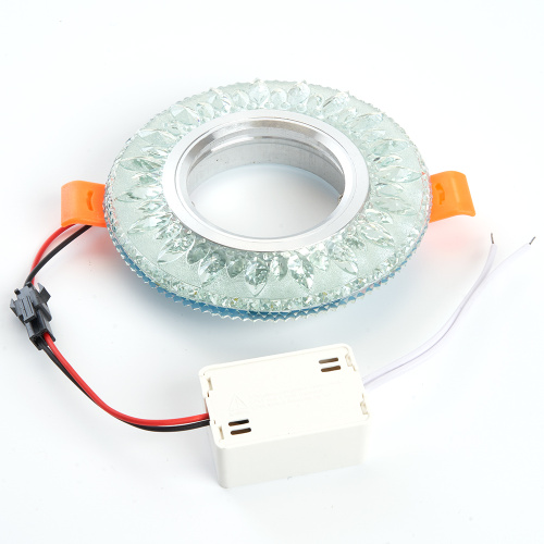 Светильник встраиваемый с белой LED подсветкой Feron CD903 потолочный MR16 G5.3 белый фото 7
