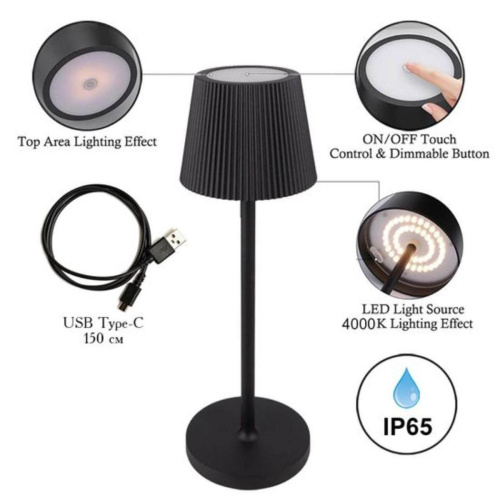 Уличный светодиодный светильник Arte Lamp Fuyue A1616LT-1BK фото 3