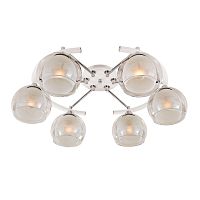 Citilux Буги CL157161 Люстра потолочная Белая Хром