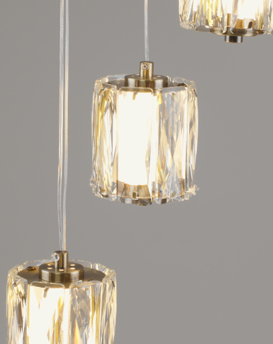Светильник подвесной светодиодный Moderli V11713-PL Prismique фото 3 Светильник подвесной светодиодный Moderli V11713-PL Prismique фото 3