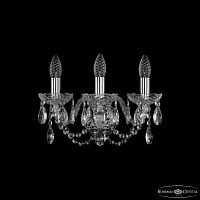 Бра хрустальные 1402B/3/141 Ni Bohemia Ivele Crystal (Богемия Ивеле Кристалл)