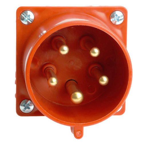 Вилка угловая ST-525 32А 380В 3P+PE+N IP44, PPG32-525-44, Stekker фото 3