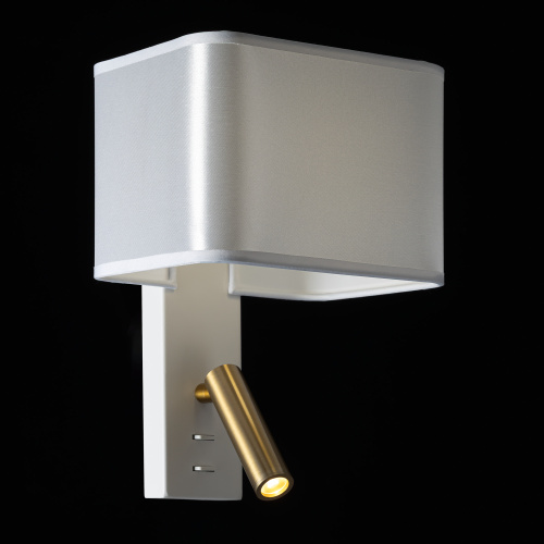 Citilux DEKART CL704480 LED Бра с белым абажуром и выключателем фото 4 Citilux DEKART CL704480 LED Бра с белым абажуром и выключателем фото 4